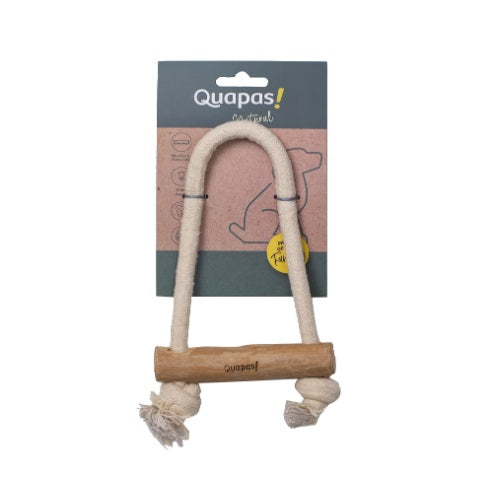 Quapas Coffeewood chew stick with rope L 17521