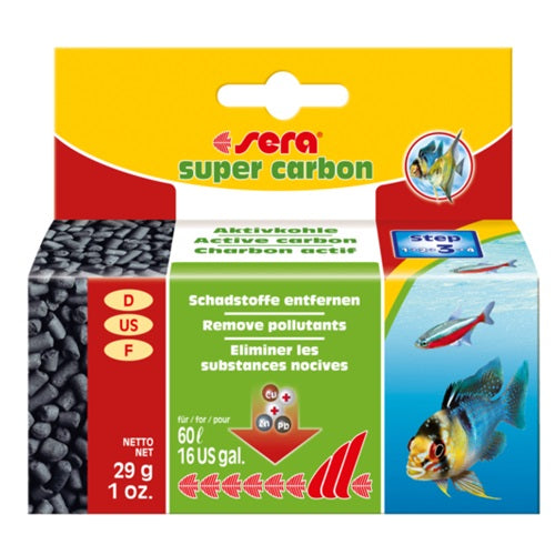 Sera Super carbon voor fil 60 / fil 120  6854