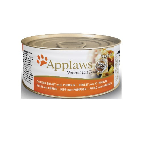 Applaws Blik kat kip/pompoen 70gr  413026