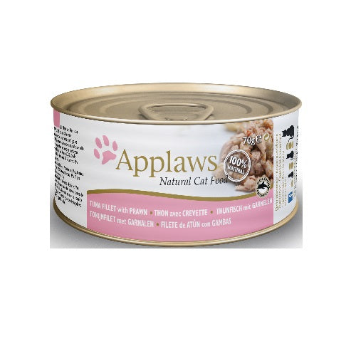 Applaws Blik kat tonijn/garnalen 70gr  413049