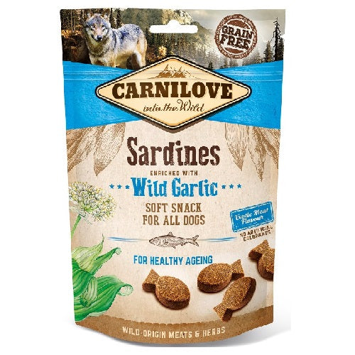 Carnilove CL hond soft snack sardines 200 gr 1068
