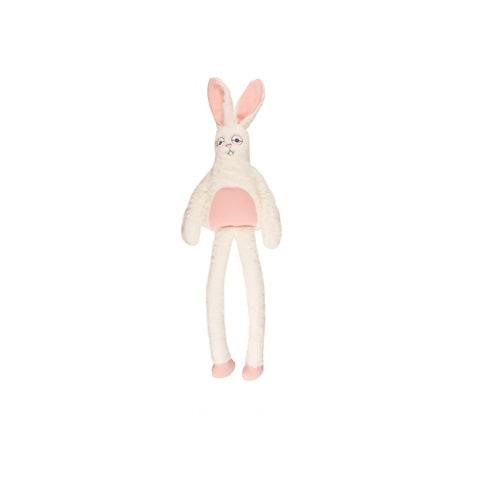 Flamingo Pluche konijn met piep en kraak 520006