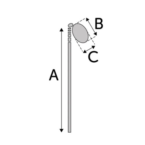 Flamingo Telescopische hengel nimmy 61-186 cm 561630
