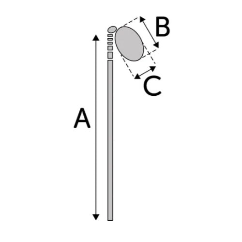 Flamingo Telescopische hengel tyra 47-77 cm 561628