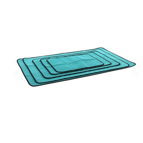 Flamingo Wasbare trainingsmat groen M 521761