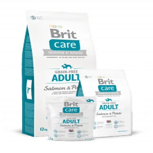 Brit BC adult graanvrij zalm en aardappel 12 kg 172198
