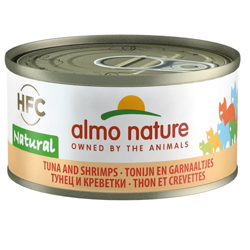 Almo nature Blikje tonijn en garnaal 150 gr AL5128H