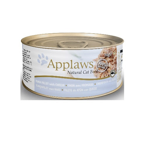 Applaws Blik kat tonijn/kaas 70gr  413046