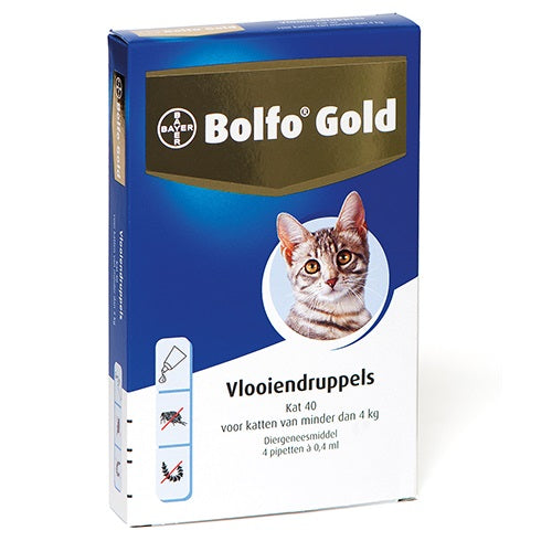 Bayer Bolfo gold kat 40 4 stuks 6351
