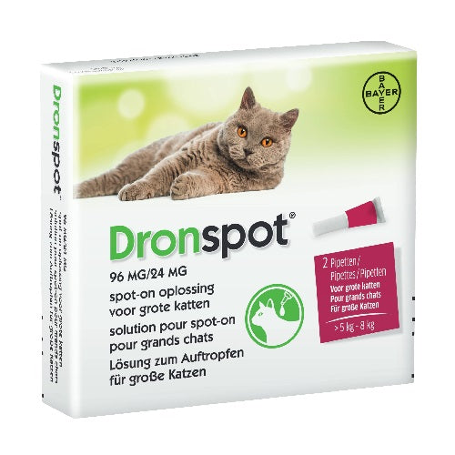 Bayer Dronspot grote kat 2 pipet 27830
