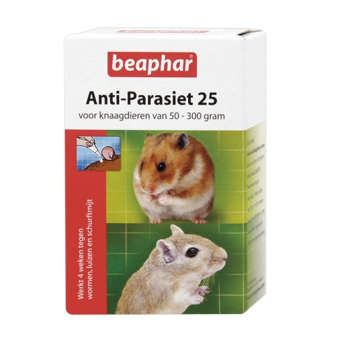 Beaphar Anti-parasiet 25 knaagdier BP32661