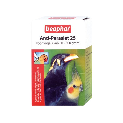 Beaphar Anti-parasiet 25 vogel 2 pipet BO36138