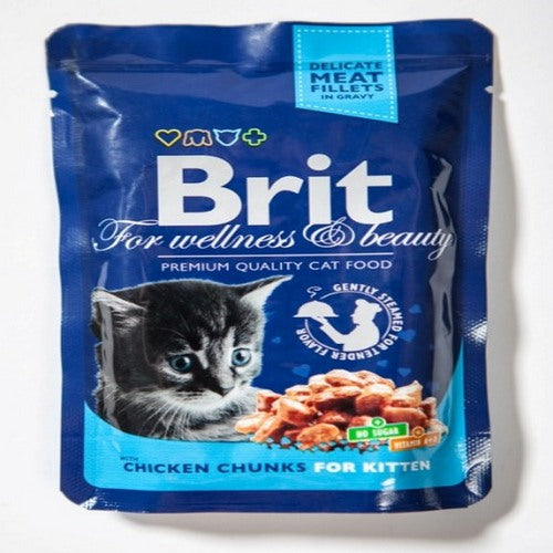 Brit BR pouch kitten 100 gr 0485