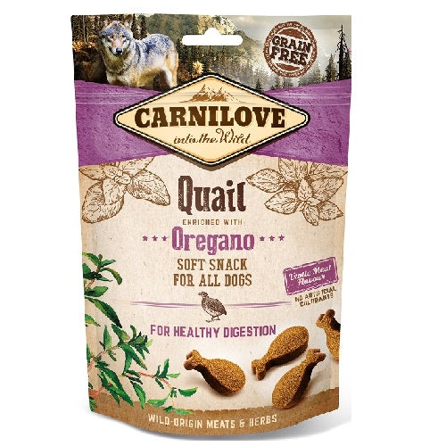 Carnilove CL hond soft snack quail 200 gr 1065