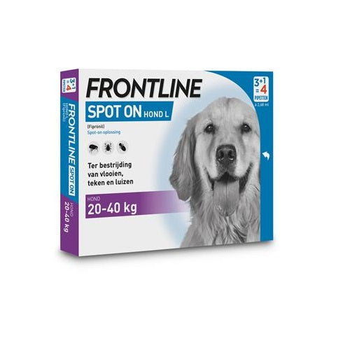Frontline Spot on hond L 4 st 10471