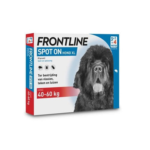 Frontline Spot on hond XL 4 stuks 10473