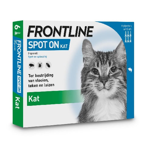 Frontline Spot on kat 6 stuks 10466