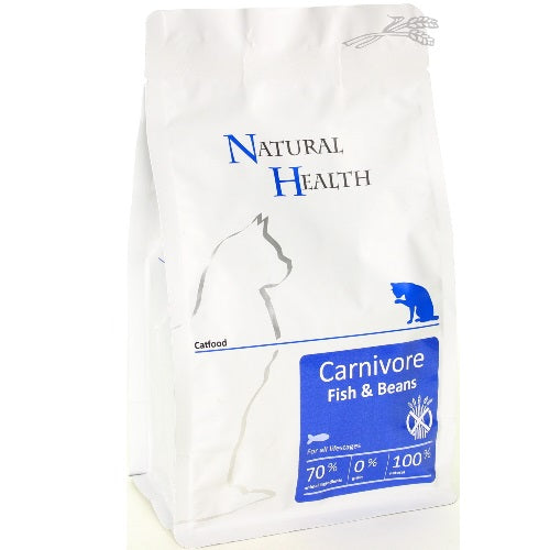 Natural Health NH cat carnivore fish&beans 400 gram NH471