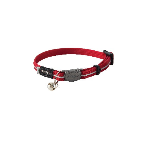 Rogz Alleycat halsband red Xsmall RCB216C