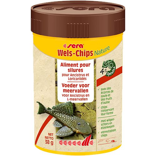 Sera Wels-chips nature 100ml  00510