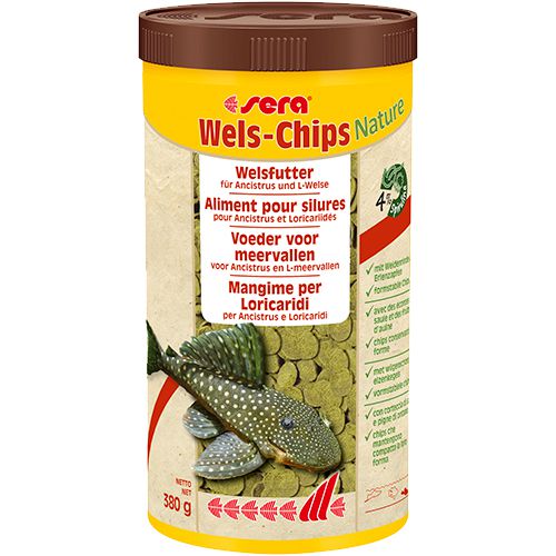 Sera Wels-chips nature 1 ltr 00508