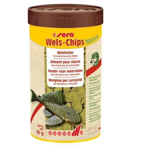 Sera Wels-chips nature 250ml  00511