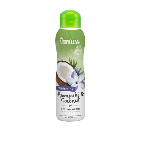 Tropiclean Shampoo awapuhi & coconut whitening 355 ml TC20248