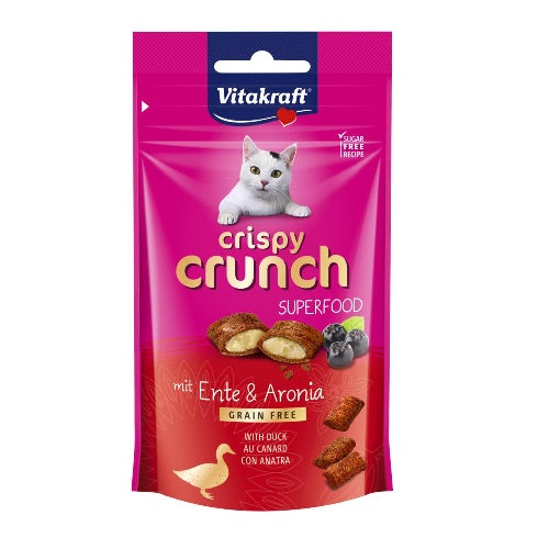 Vitakraft Crispy crunch eend en aronia 60 gr 39315