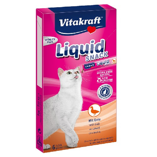 Vitakraft Kat liquid snack eend  23520