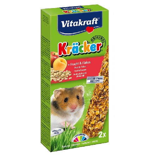 Vitakraft Kracker hamster fruit/flakes 2 st 25154