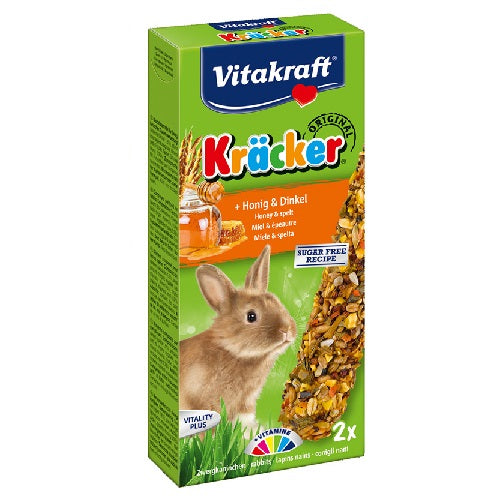 Vitakraft Kracker konijn honing/spelt 2 st 25018